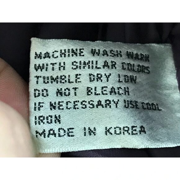 The Men's Store Mens Teal Long Sleeve Pokcets Full Zip Bomber Jacket Size XL - Picture 7 of 10